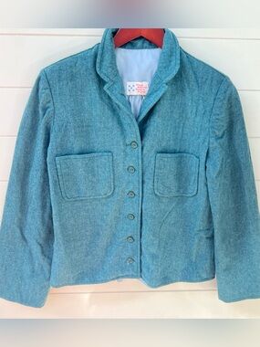 Vintage handmade / home-sewn jacket made from a Vogue American Designer Original